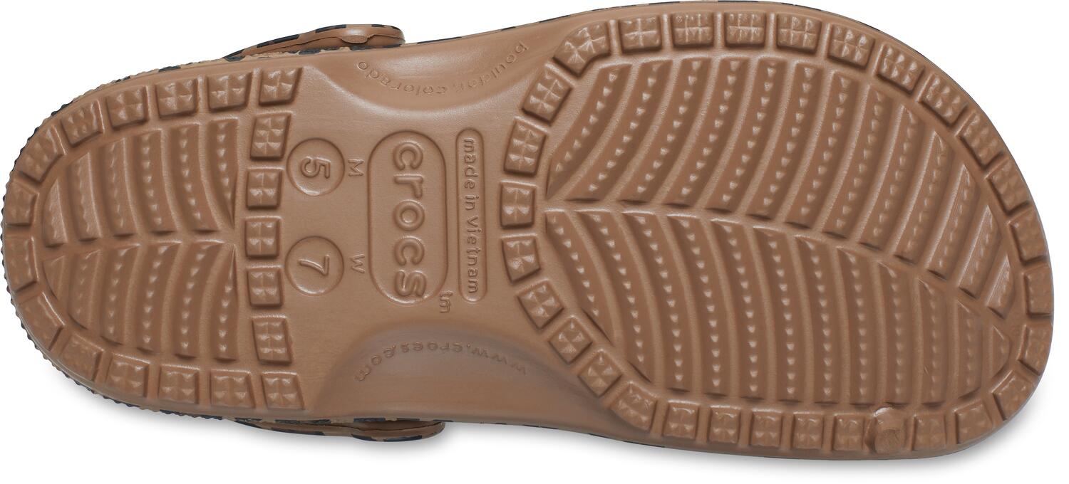 Classic clog - Sepia/Leopard